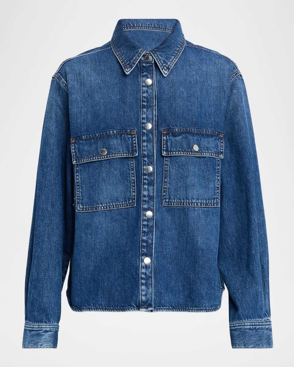 The Long-Sleeve Denim Shirt